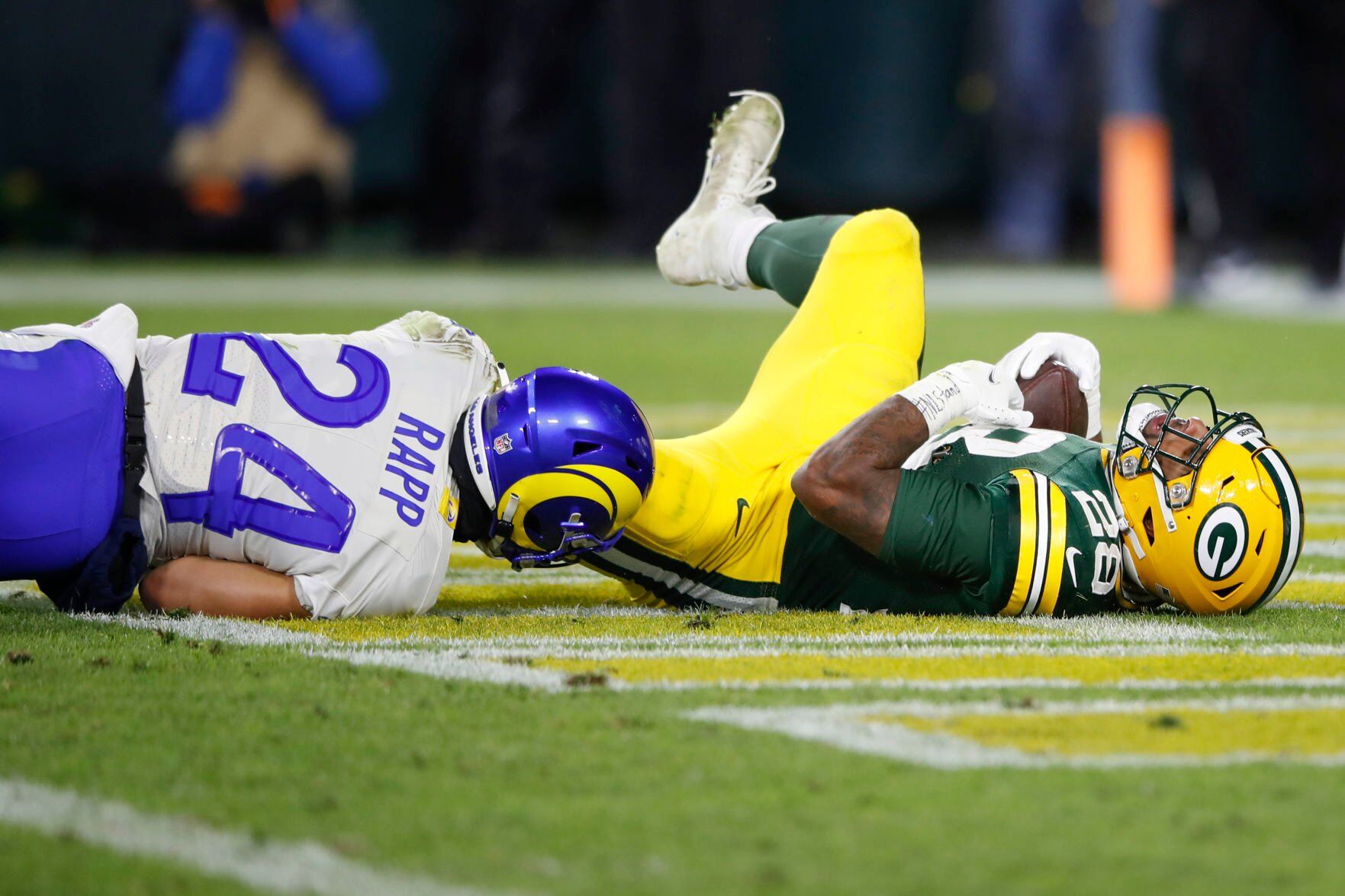 Rams Packers Football